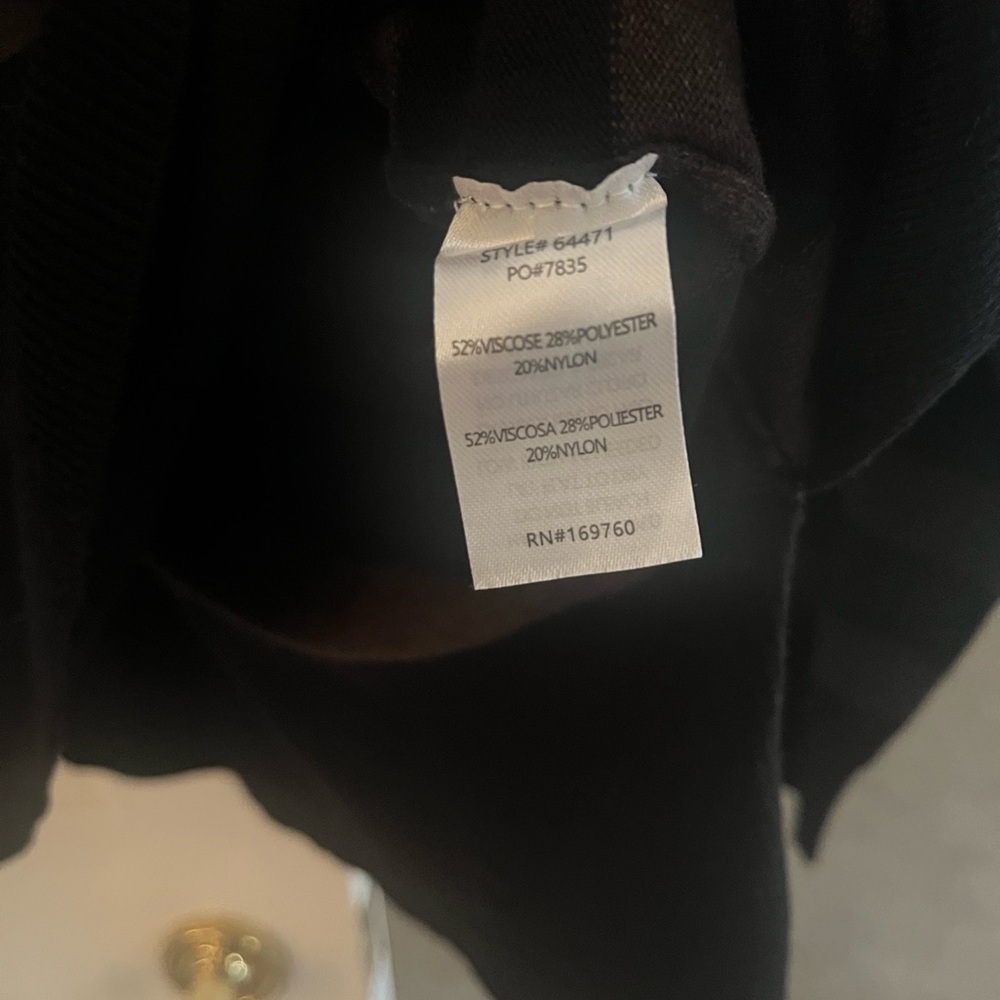 BE COOL Charcoal Striped Sweater - Picture 4 of 4